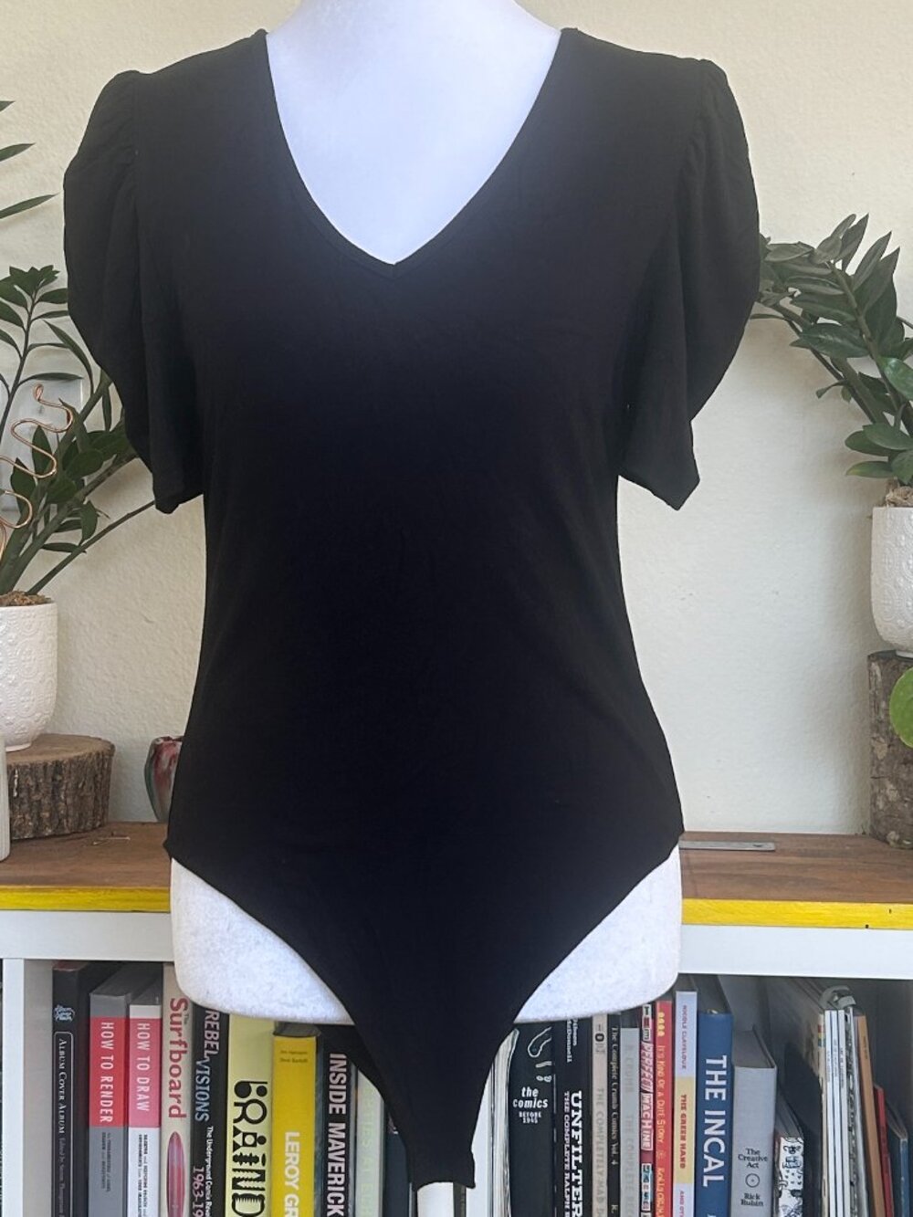 Black BRAND NEW NO TAG -Bodysuit